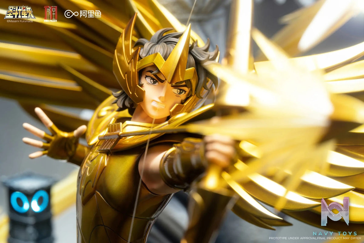 JIMEI PALACE Studio – Saint Seiya: Twelve Gold Sagittarius Aeolus Statue (Licensed)