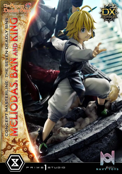 Prime 1 Studio – Concept Masterline The Seven Deadly Sins Meliodas, Ban and King CMNTZ-01 CMNTZ-01DXS (Licensed)