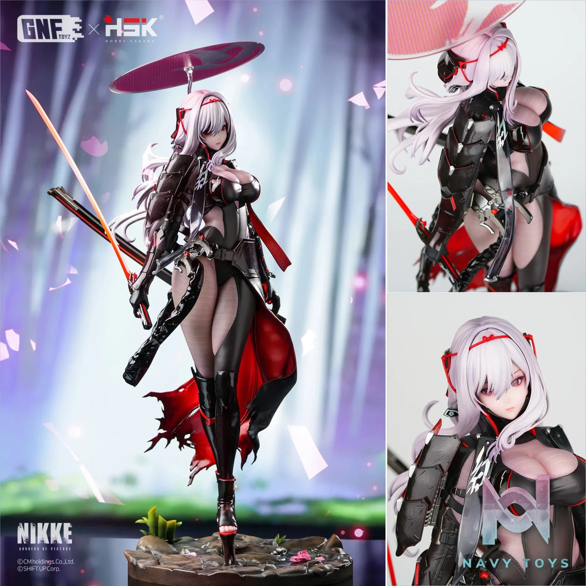 GNF TOYZ & Hobby Sakura – GODDESS OF VICTORY: NIKKEE Scarlet: Black Shadow 1/4 scale figure (Licensed)