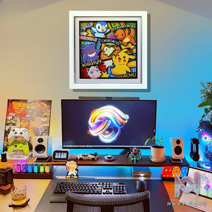 KALA HOME Studio – Pokémon Multiple Characters #14 3D Decorative Painting Pokémon
