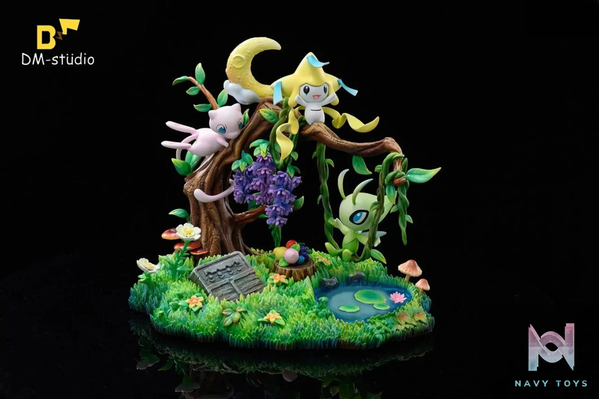 DM Studio – Mystical Forest Mew Celebi And Jirachi