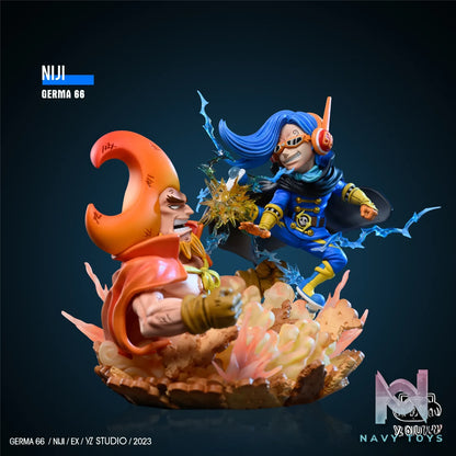 YZ Studio – One Piece Germa Transformation #4 Electric Blue Vinsmoke Niji