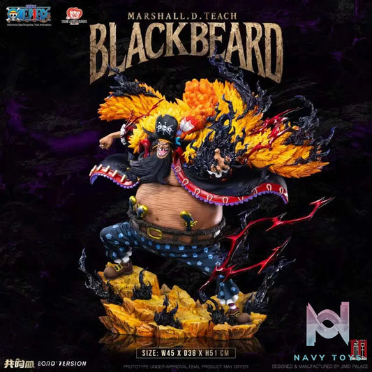 JIMEI PALACE Studio – One Piece Blackbeard 1/6 Scale Statue (Licensed)