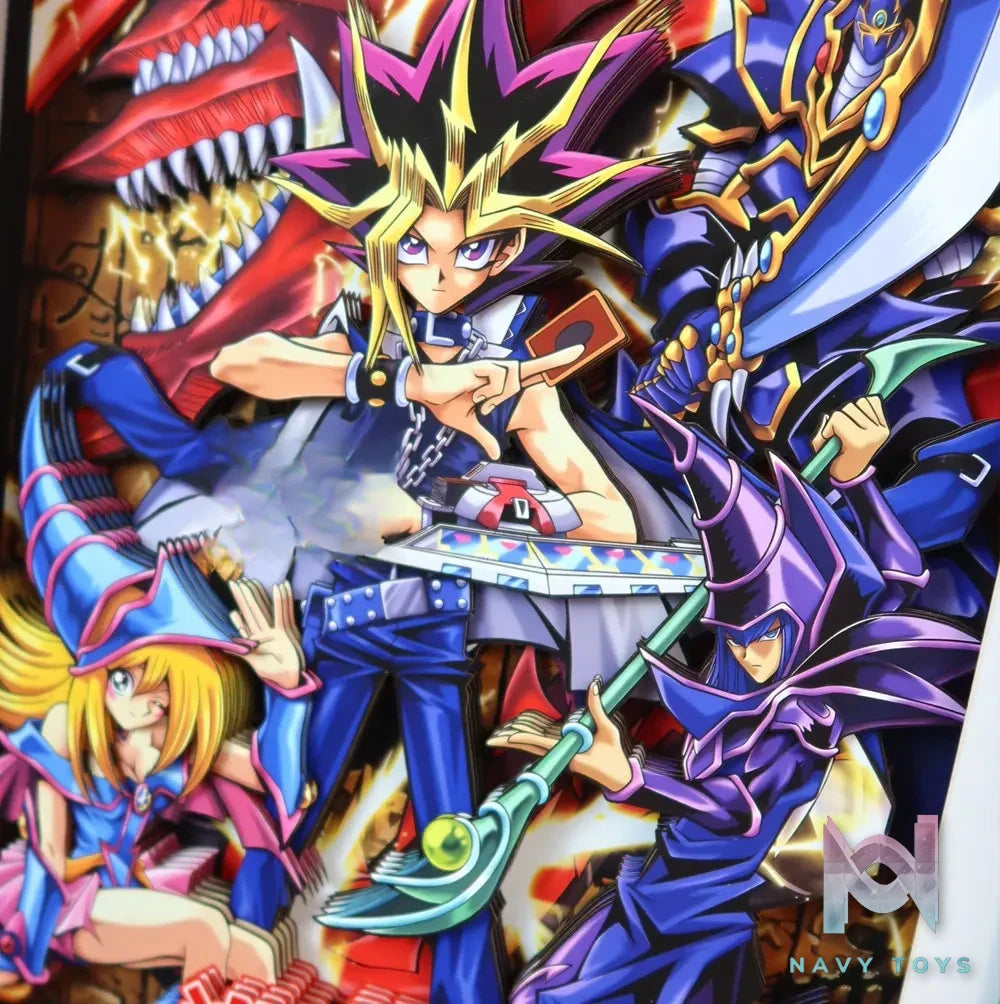 KALA HOME Studio – Yu-Gi-Oh! Multiple Characters #01 3D Decorative Painting Yu-Gi-Oh!
