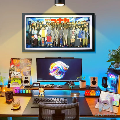 KALA HOME Studio – Detective Conan Multiple Characters #04 3D Decorative Painting Detective Conan
