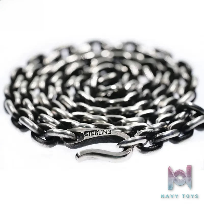 Raven Studio (silver jewelry) – Original Exclusive Design 6.5mm Thick Curb Chain Original