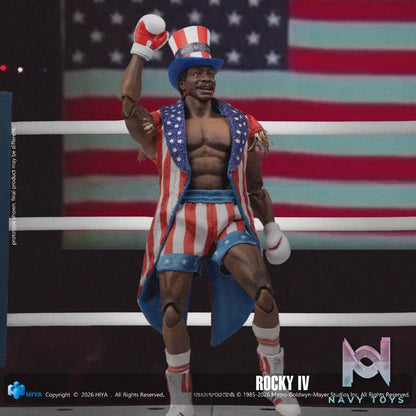 Hiya Toys – Exquisite Super Series Rocky IV Apollo Creed 1/12 Scale Action Figure ESR0233 (Licensed)