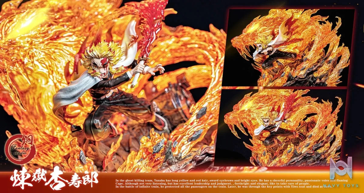 Rengoku Kyojuro - Kimetsu no Yaiba - Fantasy Studio resin statue Fantasy Studio anime figure