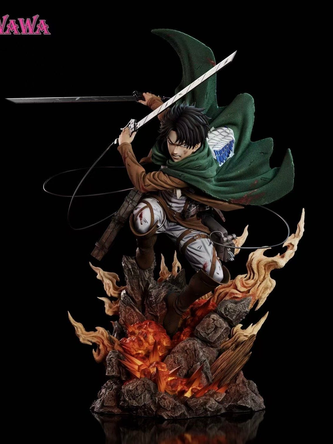 Levi Ackerman - Attack On Titan - WAWA Studio resin statue WAWA Studio anime figure
