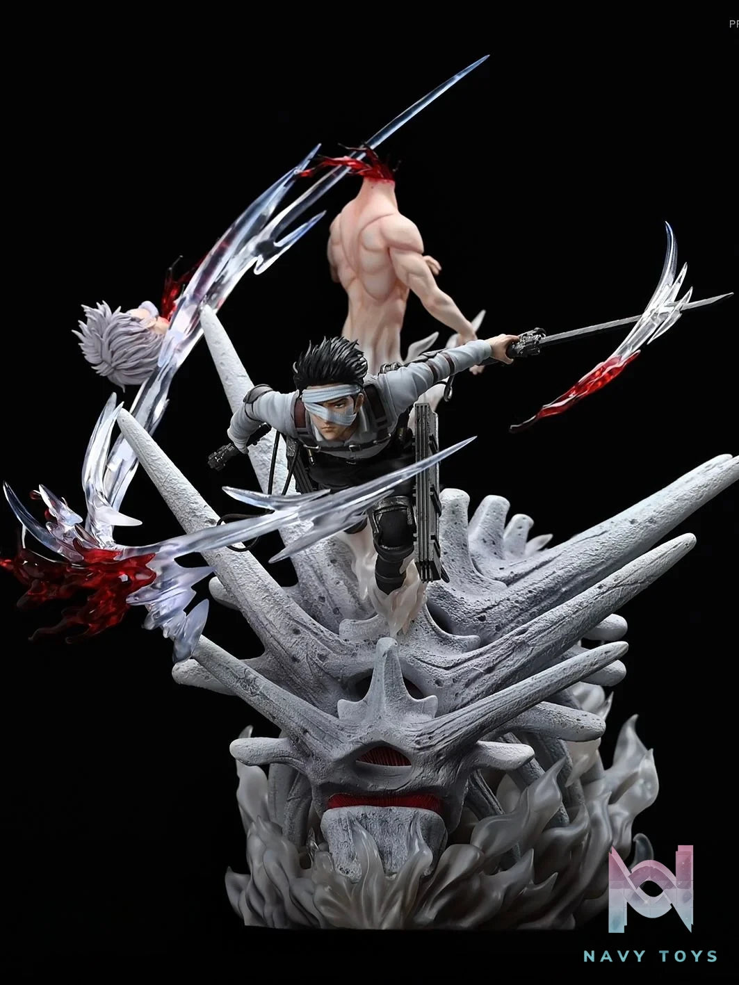 Levi & Zeke - Attack on Titan - Chikara Studio resin statue Chikara Studio anime figure