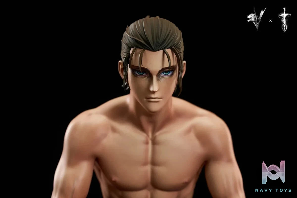 Coordinate Studio & Damocles Studio - Attack On Titan Famous Scene Series Mirror Eren resin statue Navy Toys anime figure