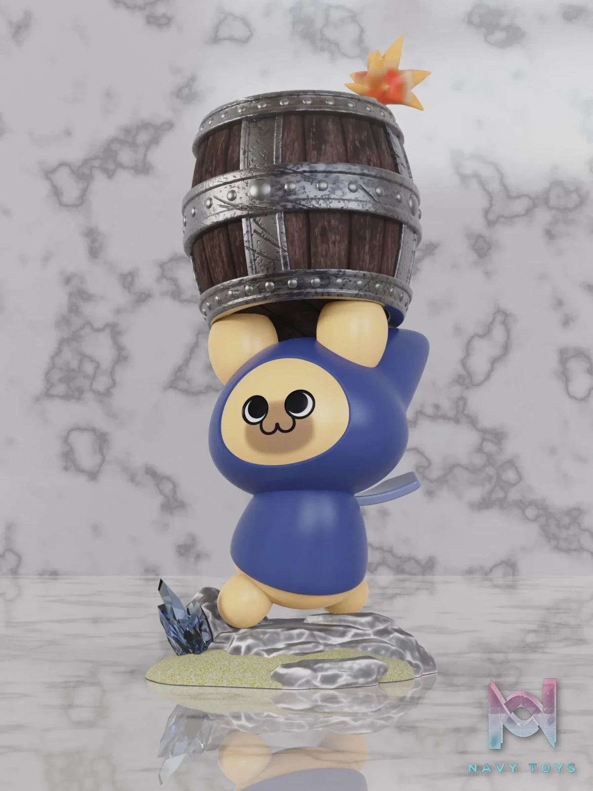 FeiMaoYingRi Studio – Monster Hunter Rise Felyne : CAT use Barrel Bomb