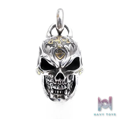 Raven Studio (silver jewelry) – Exclusive Design Trophy Skull Pendant Original