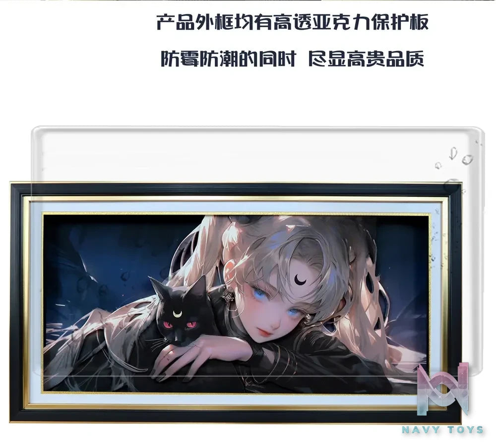 KALA HOME Studio – Sailor Moon 3D Decorative Painting Sailor Moon