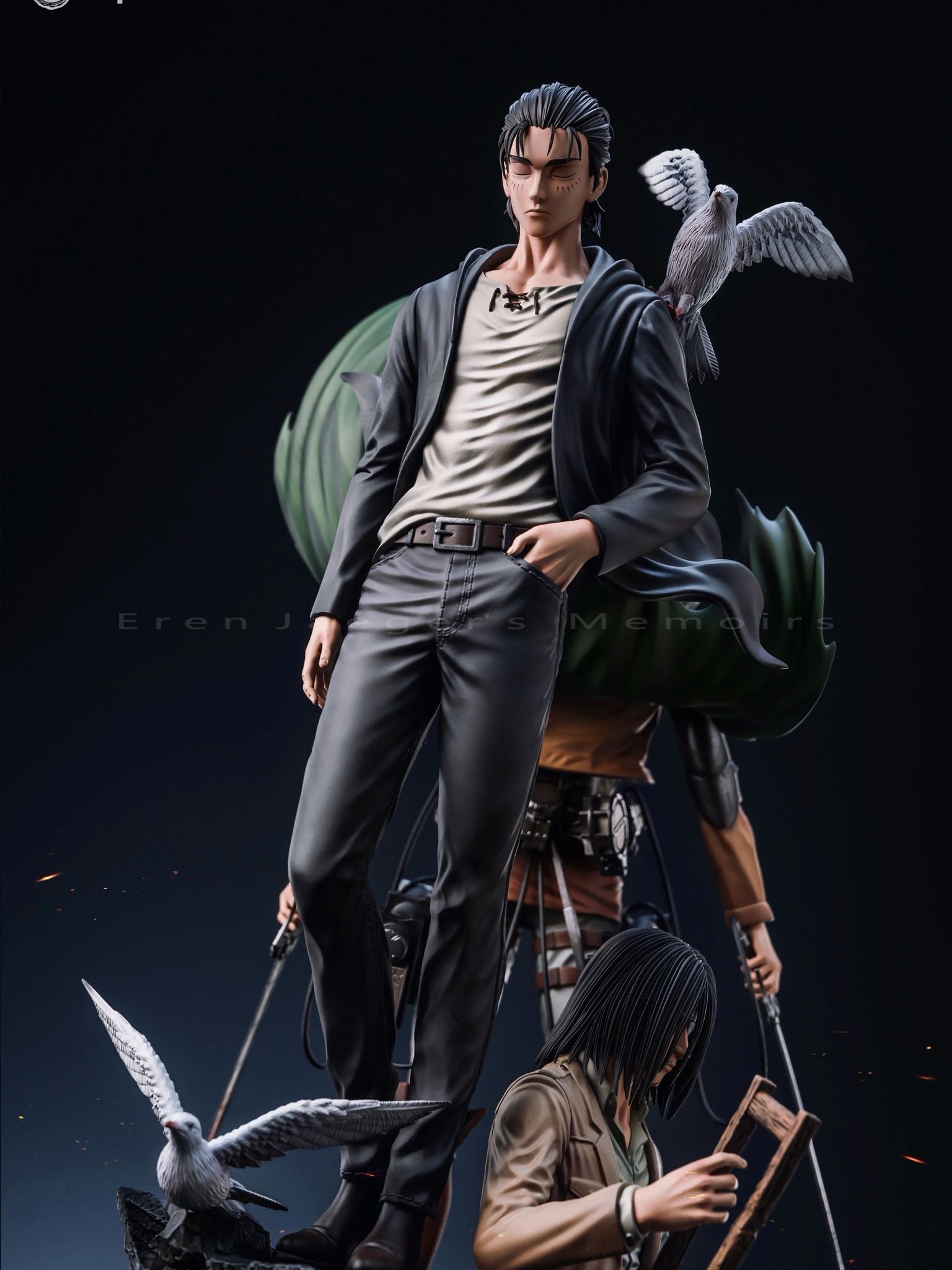 Life Of Eren Jeager - Attack On Titan - LC Studio resin statue lc Studio anime figure