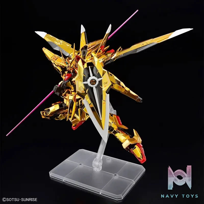 BANDAI SPIRITS – RG 1/144 Akatsuki Gundam (Oowashi Pack) Plastic Model (Licensed)