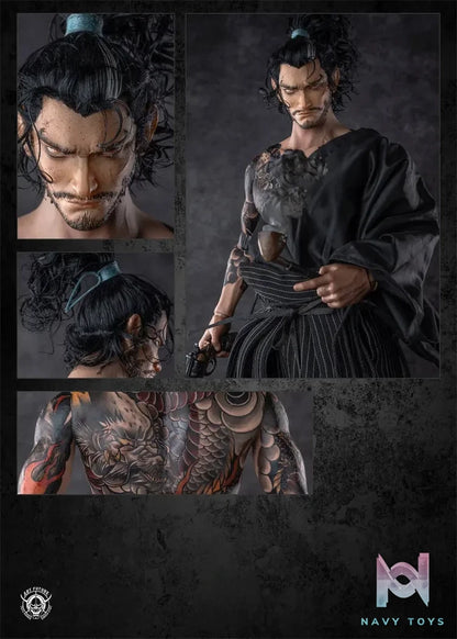 ART FUTURE – 1/6 Sakamoto Ryoma Commander Silver Dragon Armor Version Action Figure (Licensed)