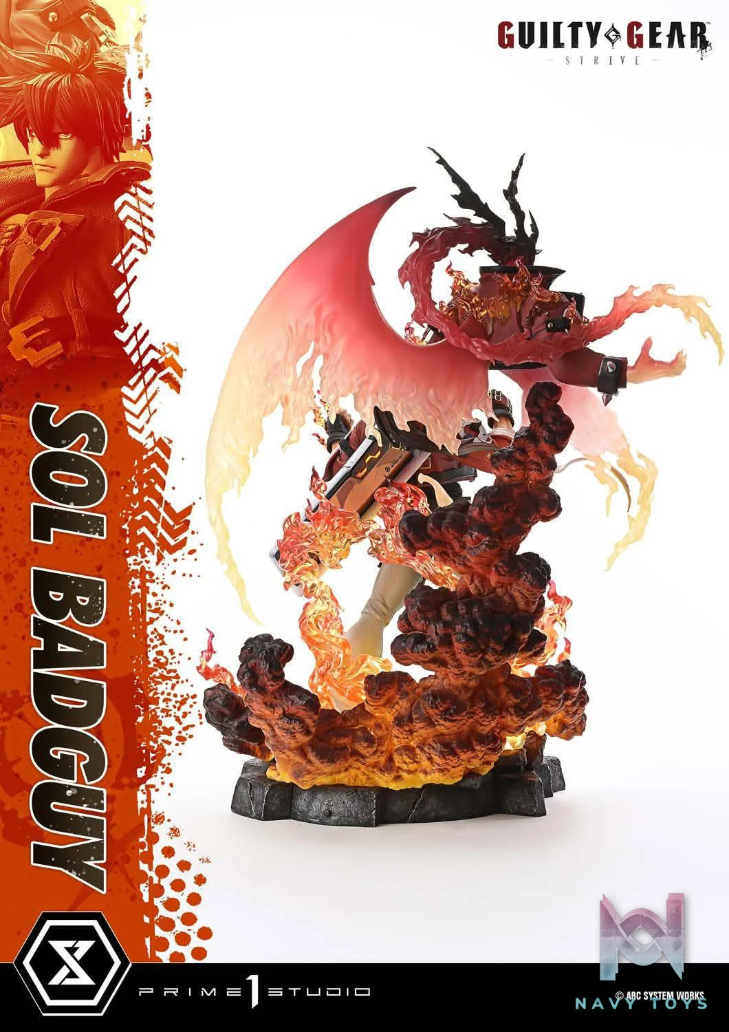 Sol Badguy resin statue prime 1 studio anime figure