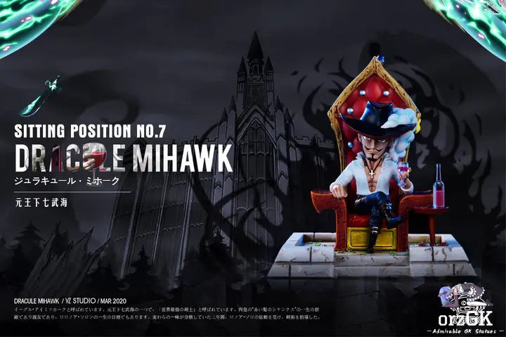 Seven Warlords of the Sea Dracule Mihawk - One Piece - Yz Studio