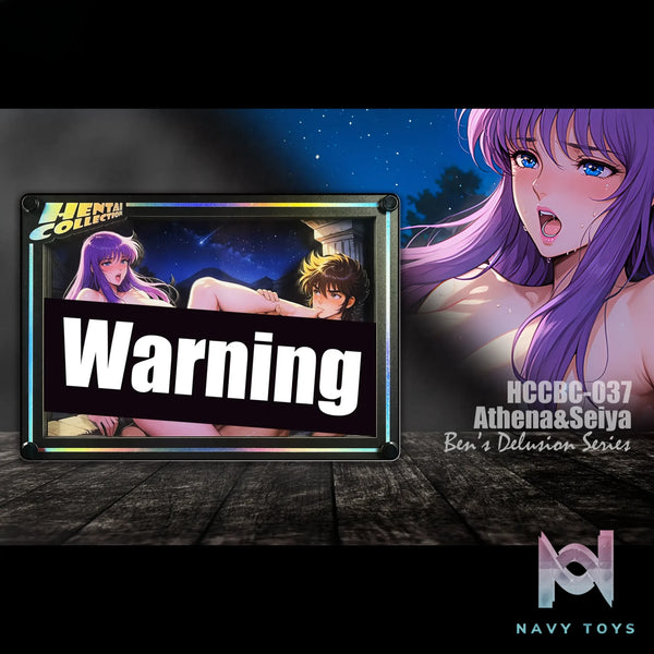 B&W Studio – Ben’s Delusion World Series Desktop Decor Card #37 Athena X Seiya Saint Seiya