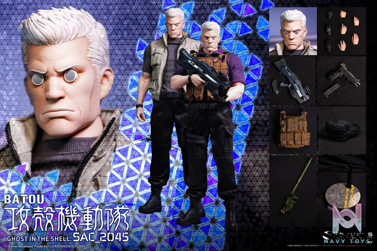 DAMTOYS – Ghost in the Shell 1/6 SAC_2045 – Batou (Licensed)