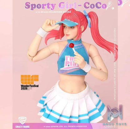 Crazy Figure – 1/12 Sports Girl Coco Action Figure (Licensed)