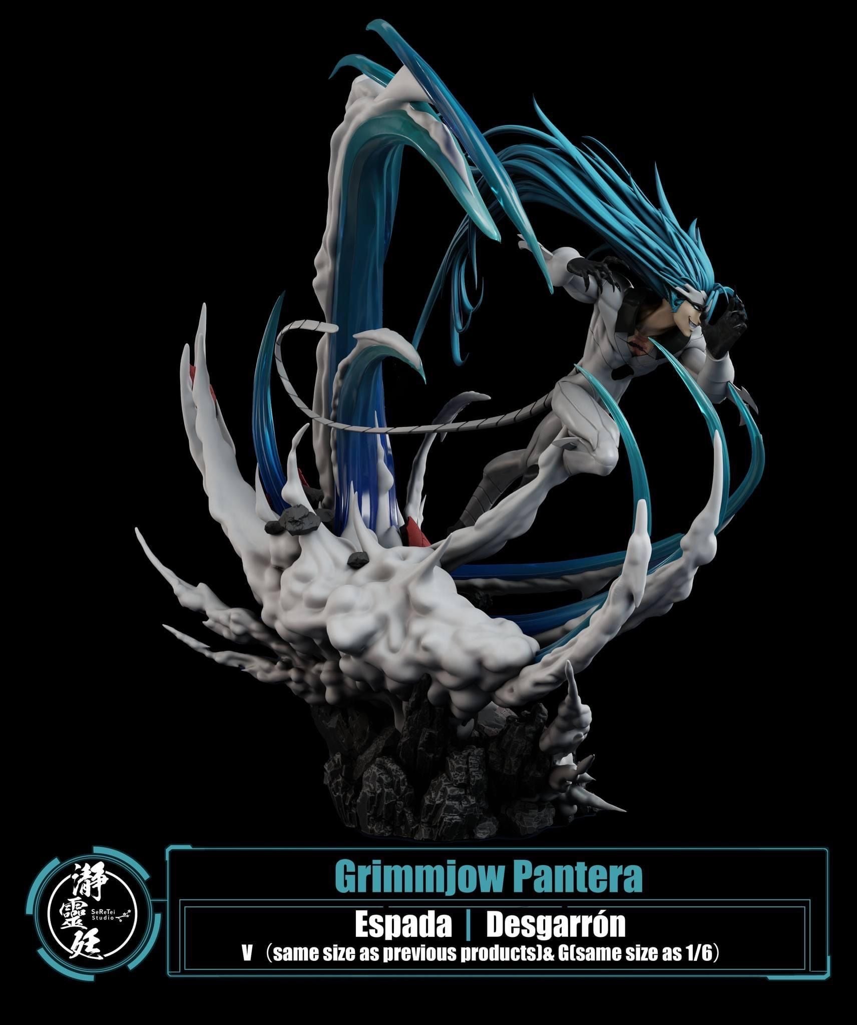 Grimmjow Pentera - Bleach - Seretei Studio resin statue Seretei Studio anime figure