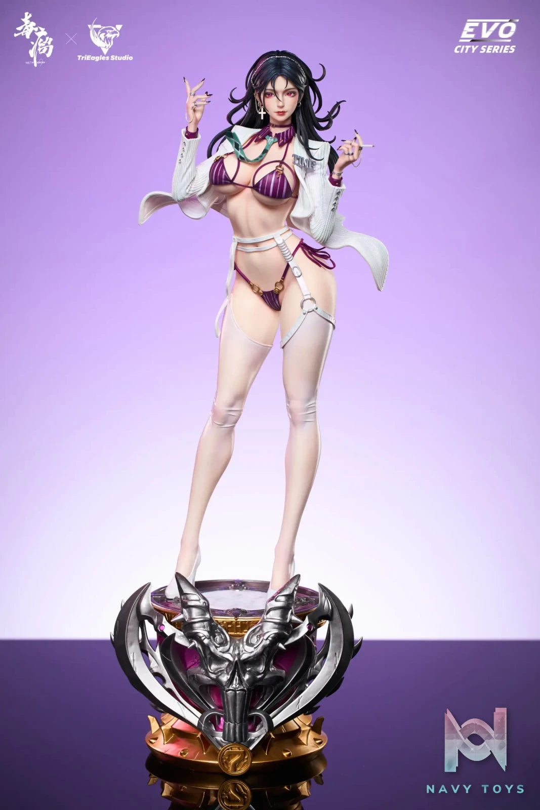 TriEagles Studio – EVO CITY SERIES Suit Thug TING Statue (Licensed)