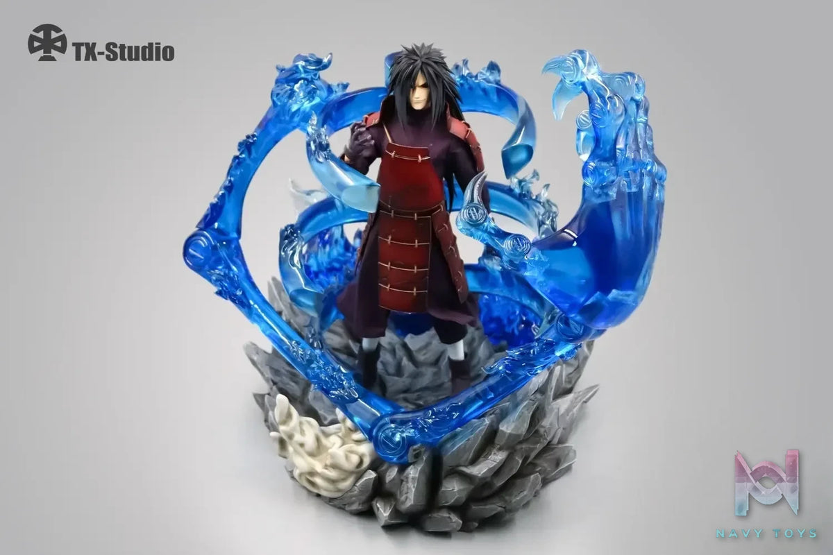 TX Studio – Naruto Shippuden 1/6 Uchiha Madara & ********​***** Susanoo Skeleton Effect Transparent Display Stand XZDT-A Blue & XZDT-B Red