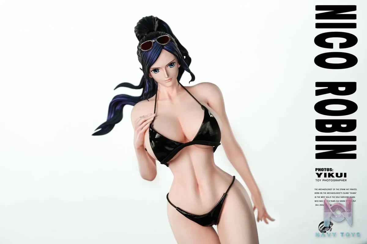 Restart Studio - One Piece Nico Robin Book Effects resin statue Navy Toys anime figure
