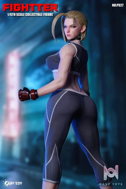 PLAY TOY – Street Fighter 1/6 Fighting Female Warrior Cammy White P027