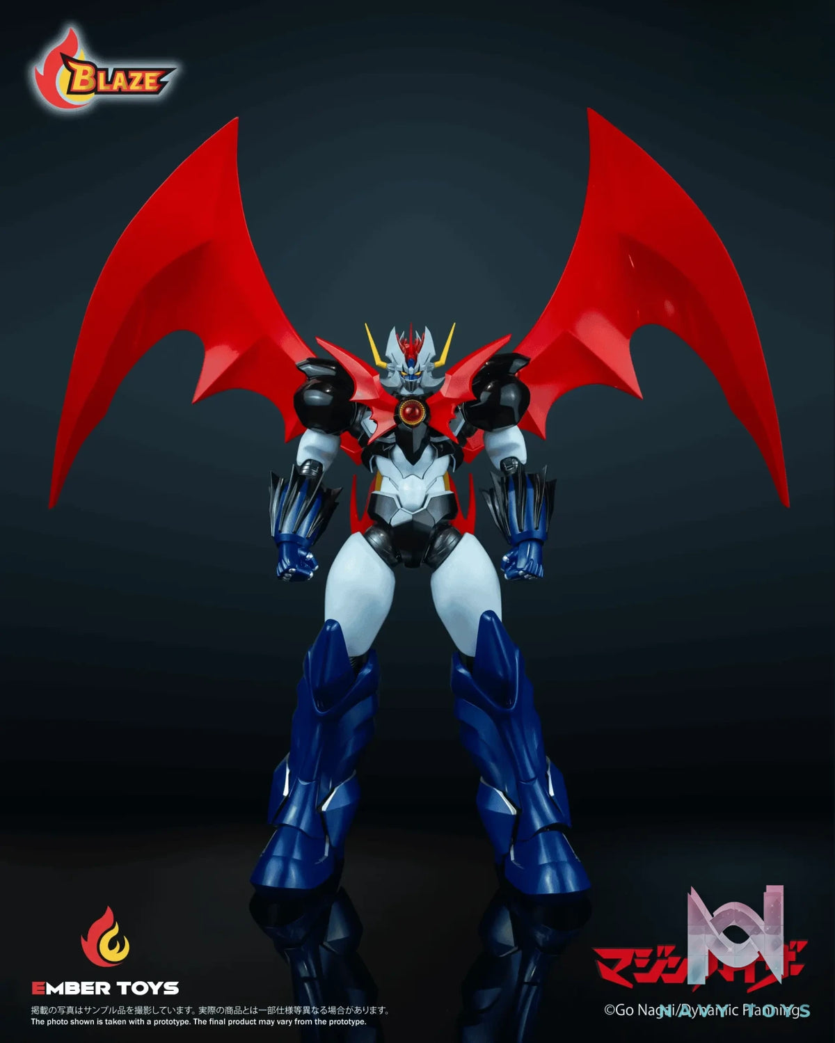 Ember Toys – BLAZE Series Mazinkaiser (Original Version) Die-cast Action Figure (Licensed)
