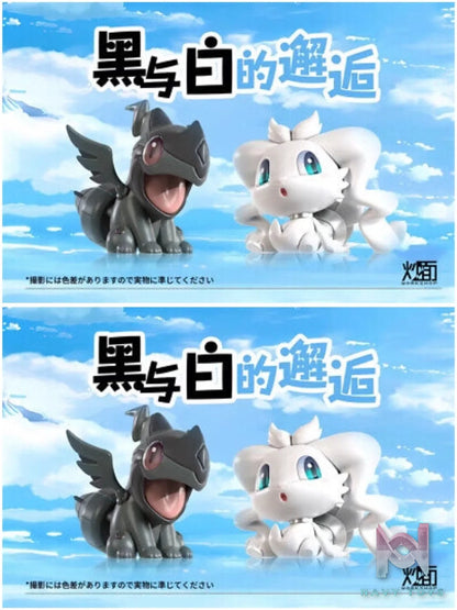 Zekrom & Reshiram - Pokemon - CM Studio resin statue CM Studio anime figure