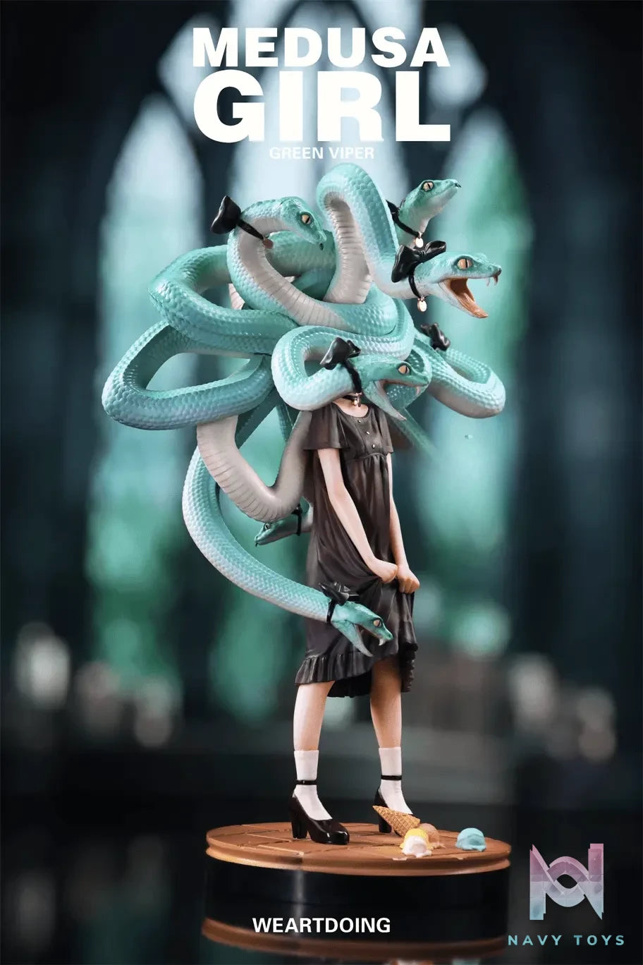 WeArtDoing Studio – Medusa Girl-Green Viper X Crimson Viper (Licensed)