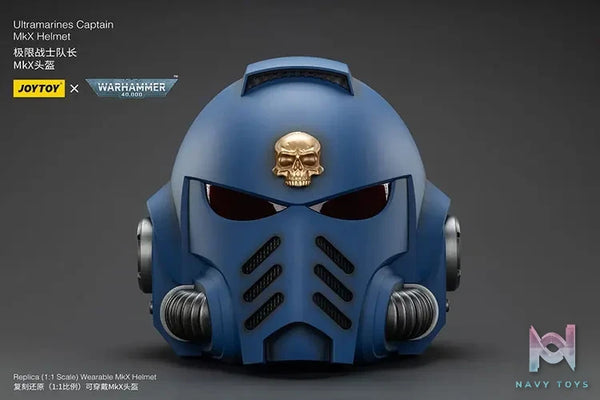 JOYTOY – Ultramarines Captain MkX Helmet X Display Stand JT03738 JT03745 (Licensed)