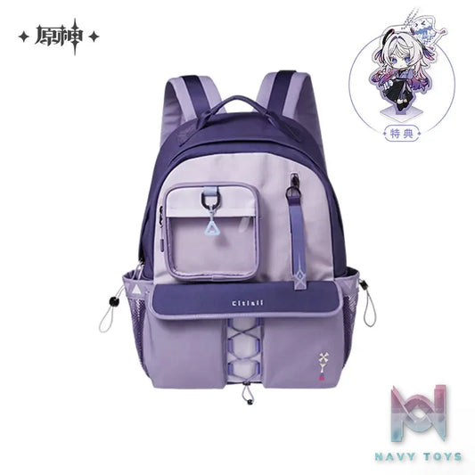 miHoYo – Genshin Impact Citlali Theme Impression Series Backpack X Plush Multi‑use Crossbody Bag X Turquoise Ring (Licensed)