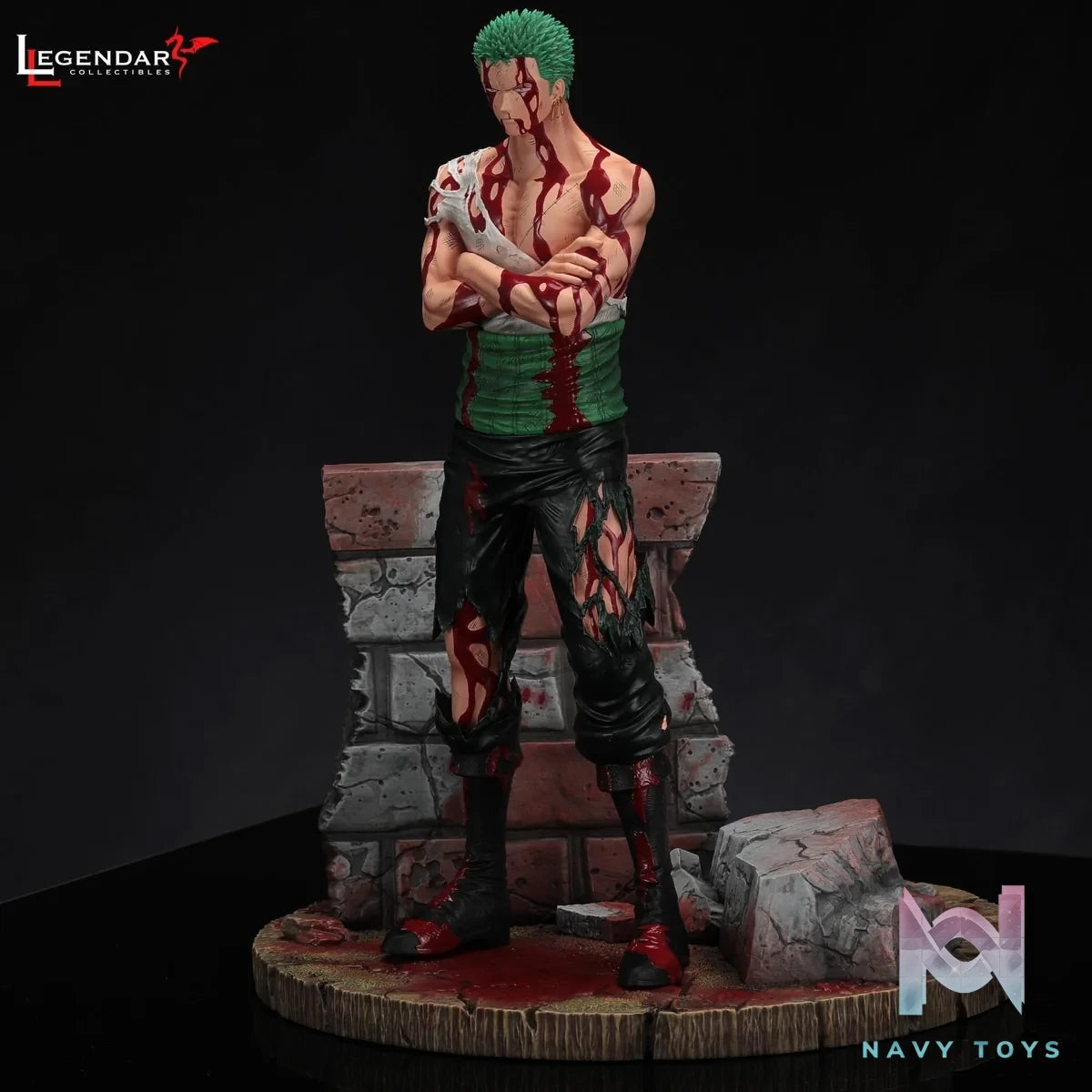 Zoro Epic Scene resin statue Tsume Art Studio anime figure