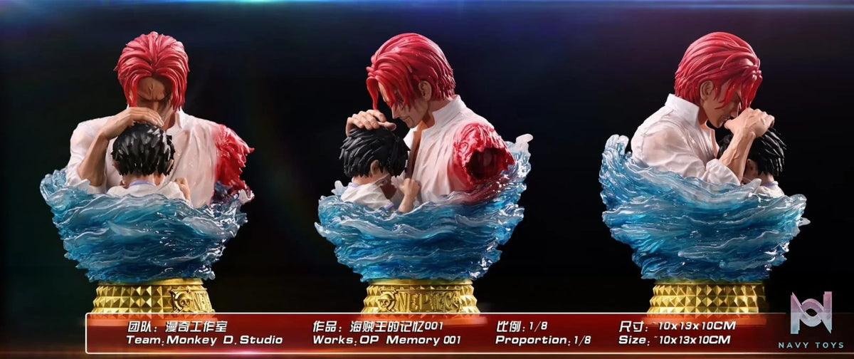 Monkey.D Studio – One Piece Memory#001 Luffy & Shanks