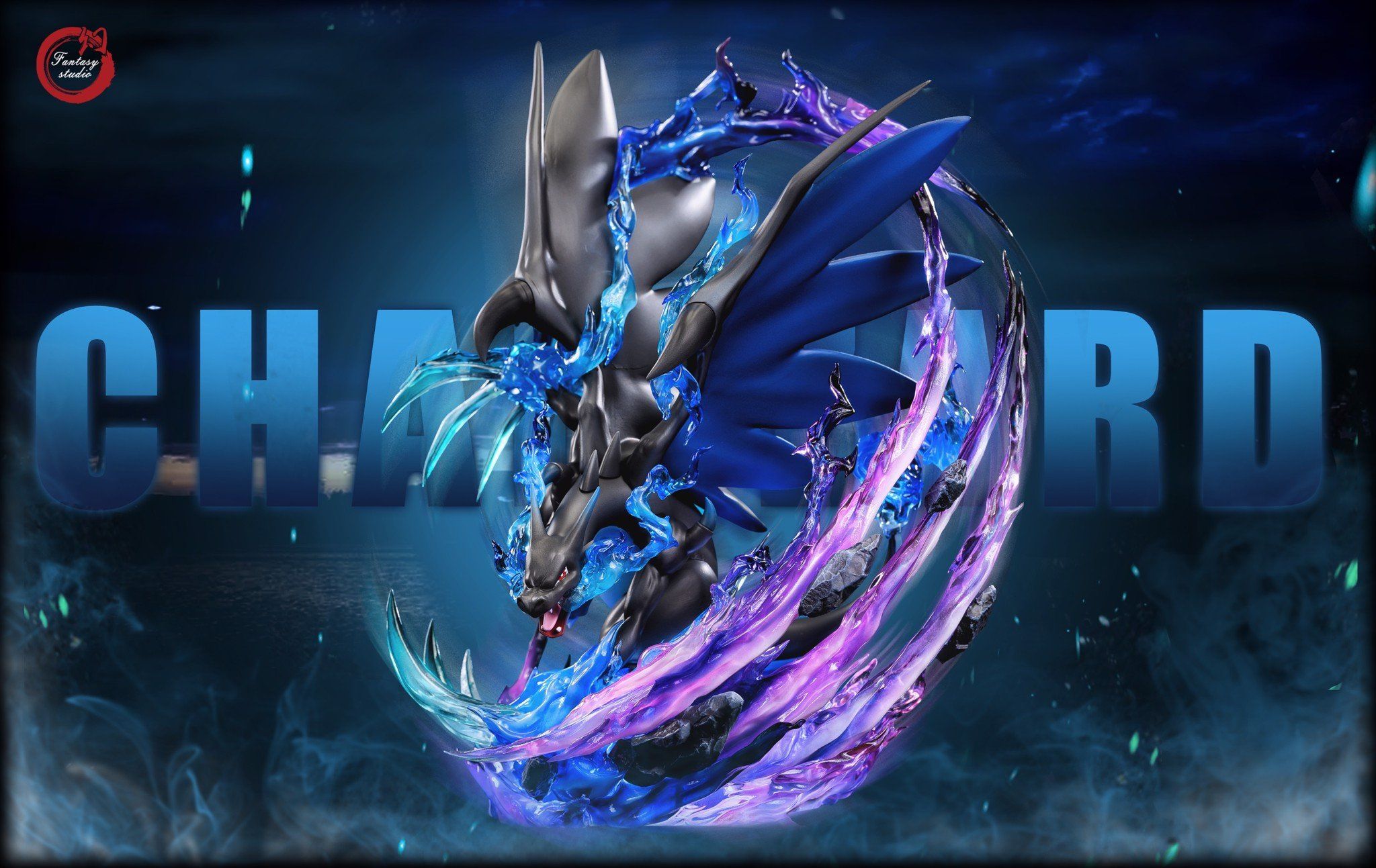 Mega Charizard X - Pokemon - Fantasy Studio resin statue Fantasy Studio anime figure