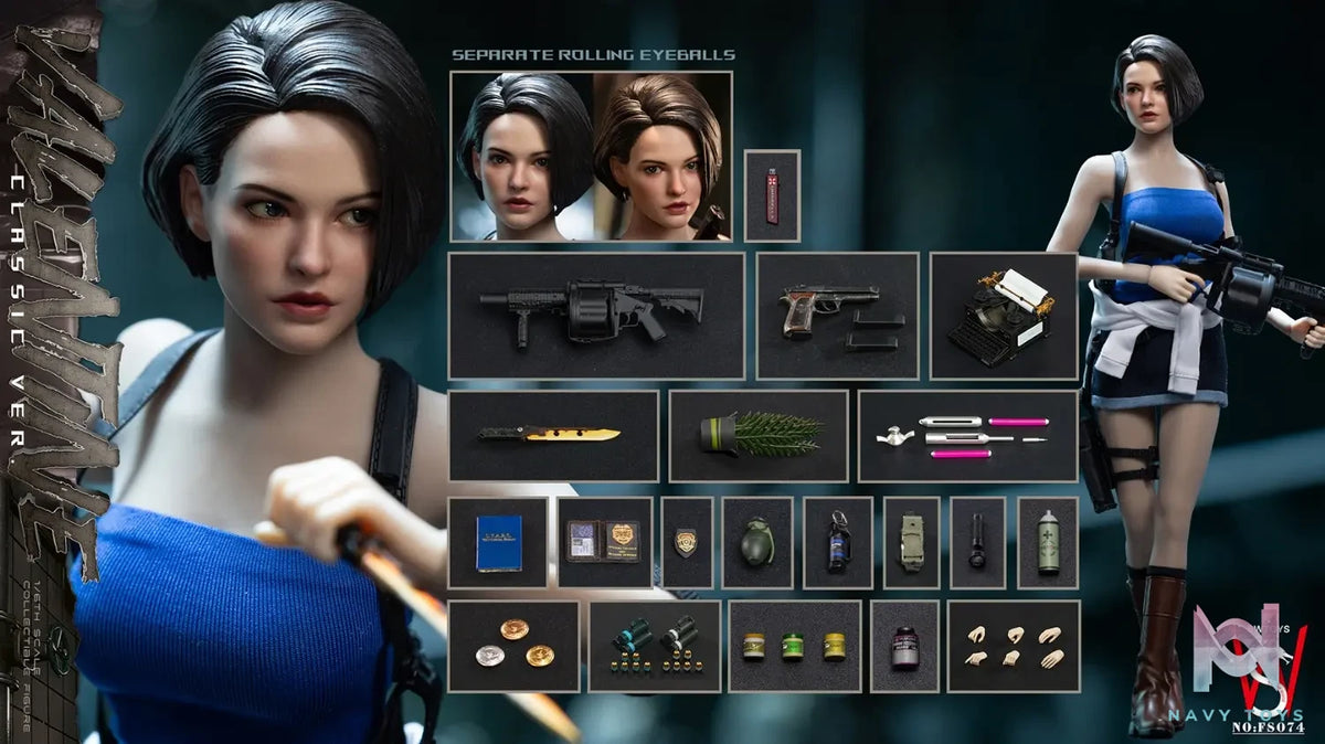 SWTOYS Studio – FS074 Jill Valentine Action Figure Resident Evil