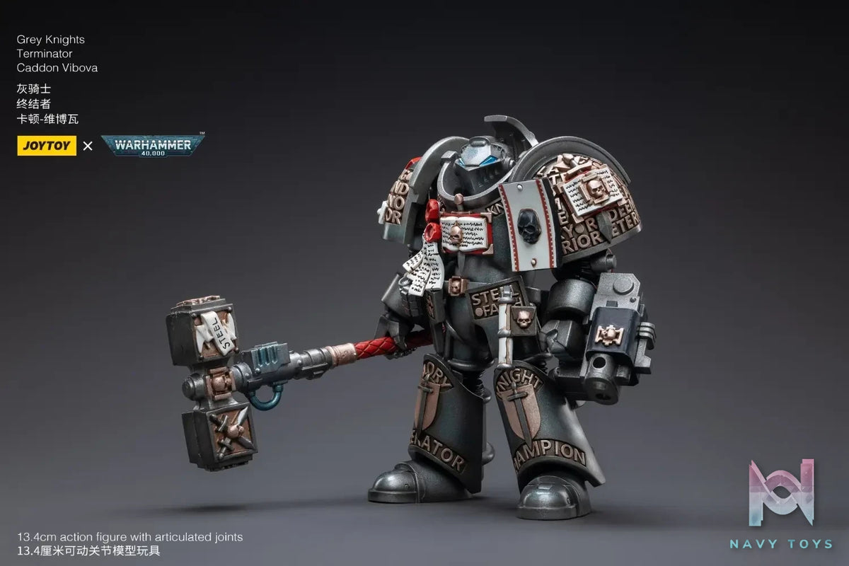 JOYTOY – Warhammer series 1/18 Grey Knights Terminator Caddon Vibova JT3228 (Licensed)