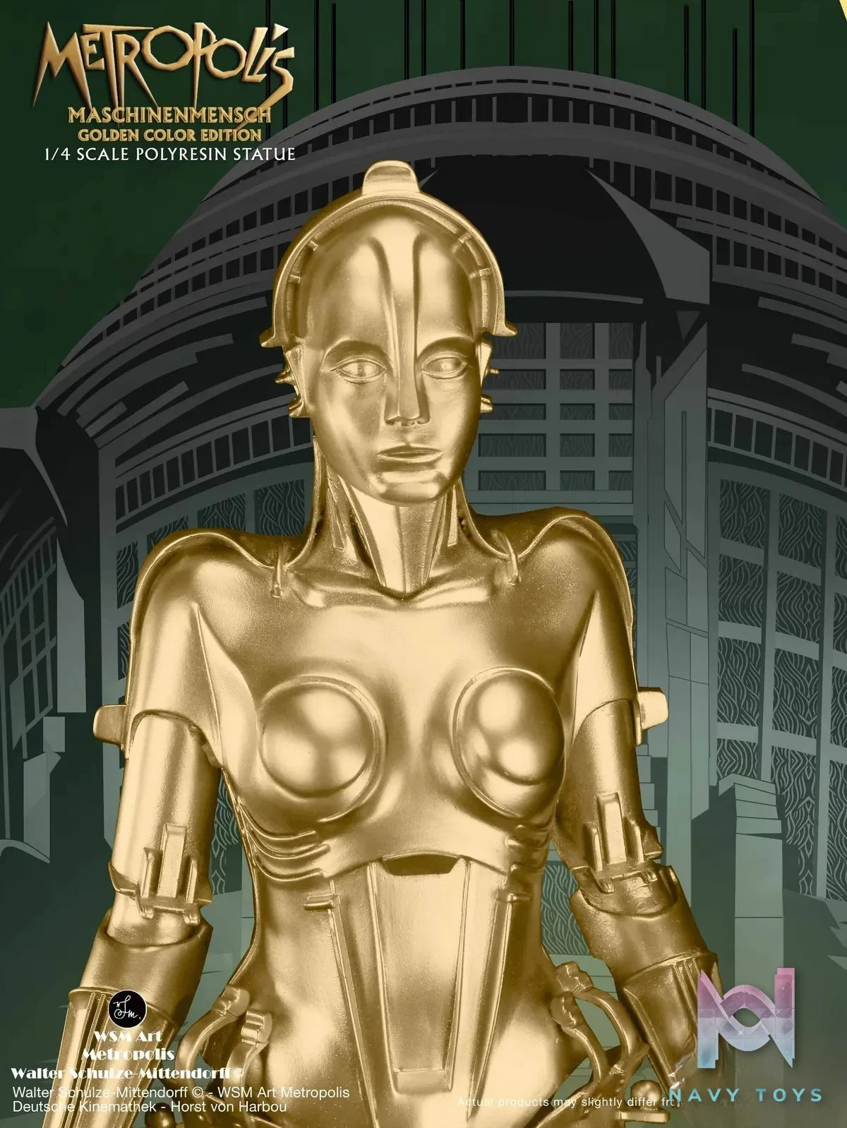 STAR ACE Toys Studio – 1/4 Scale Maschinenmensch Statue from ‘Metropolis’ SA4023 SA4024 (Licensed)