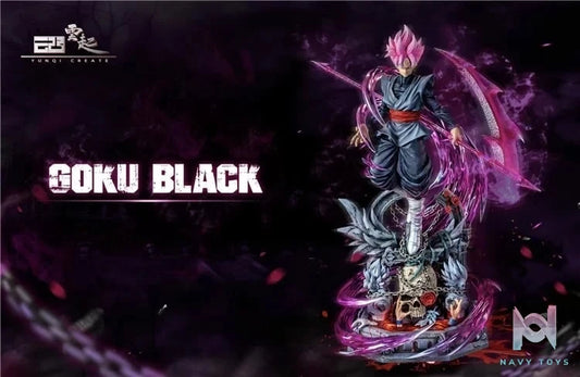 Yunqi Studio - Black Goku resin statue yunqi studio anime figure