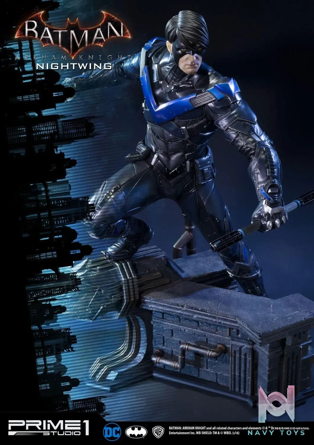 Prime 1 Studio – Museum Masterline Batman: Arkham Knight Nightwing MMDC-12 MMDC-12EX MMDC-12RD(Licensed)