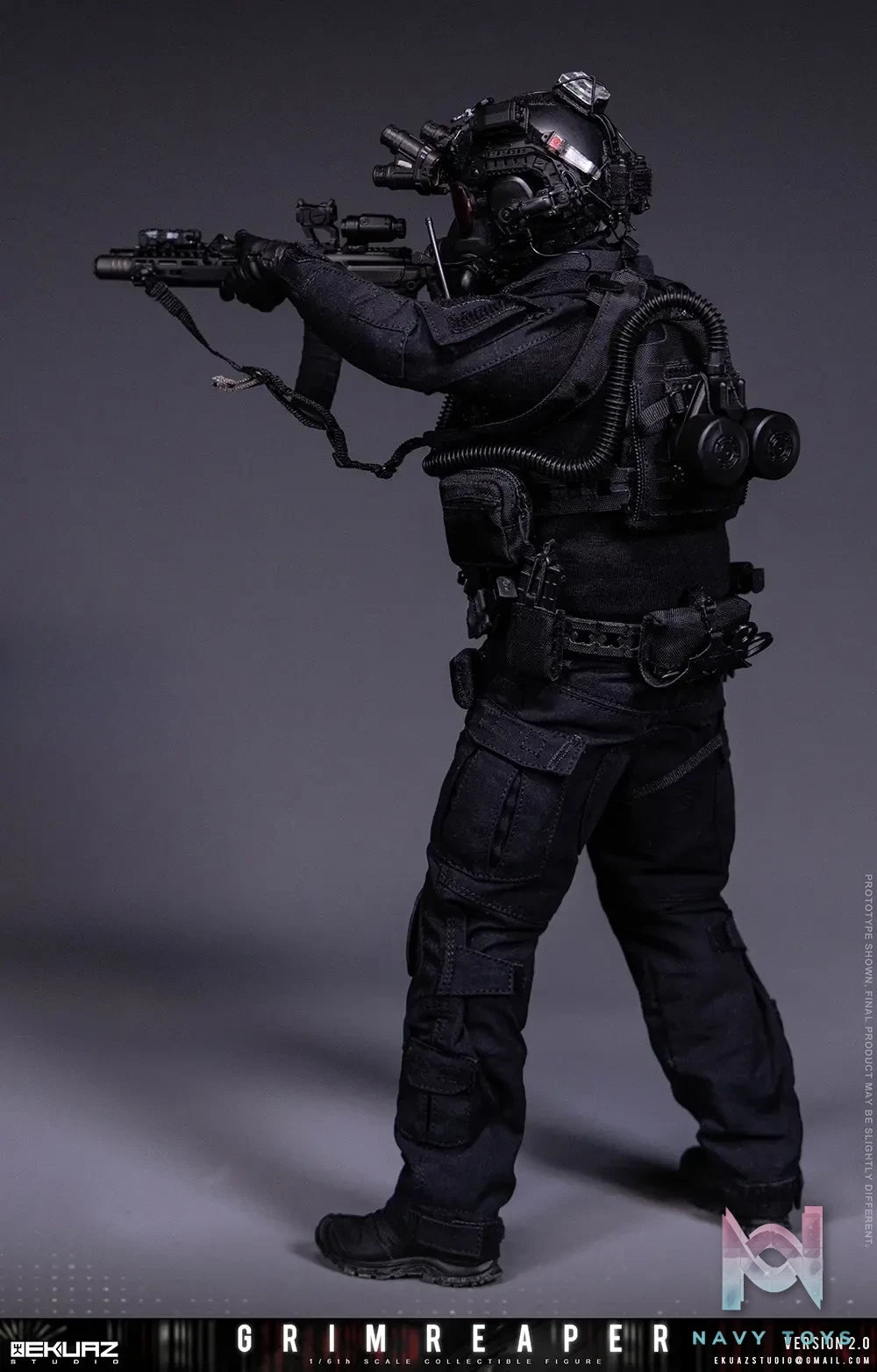 EKUAZ STUDIO – 1/6 GRIM REAPER 2.0 Elite guard EKS015 EKS015S (Licensed)