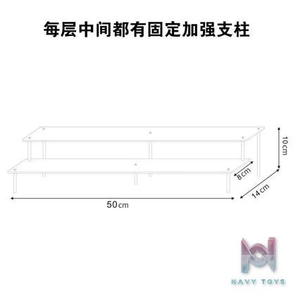 Showcase Factory – Acrylic Stair Display Stand for Nendoroids Blind Boxes Mini Figures