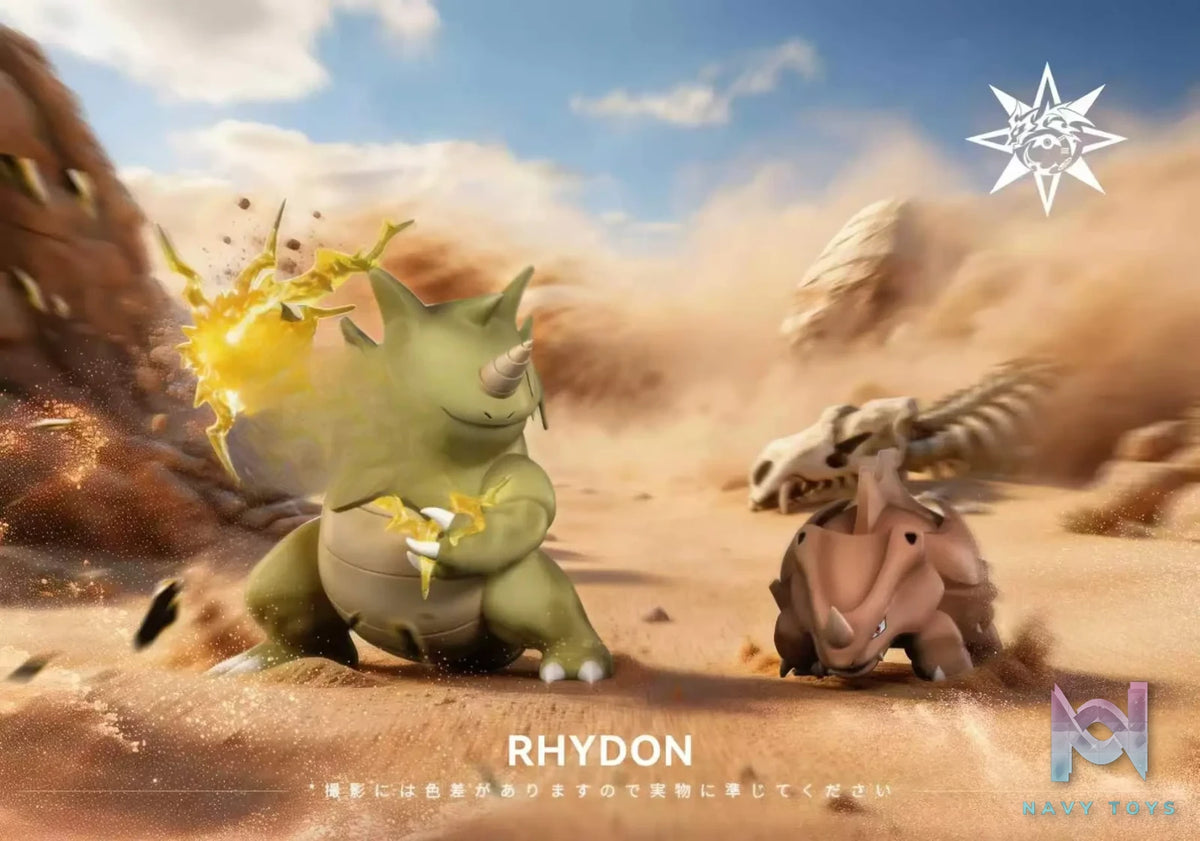 Spirit Dragon Studio – Rhyhorn X Rhydon Pokémon