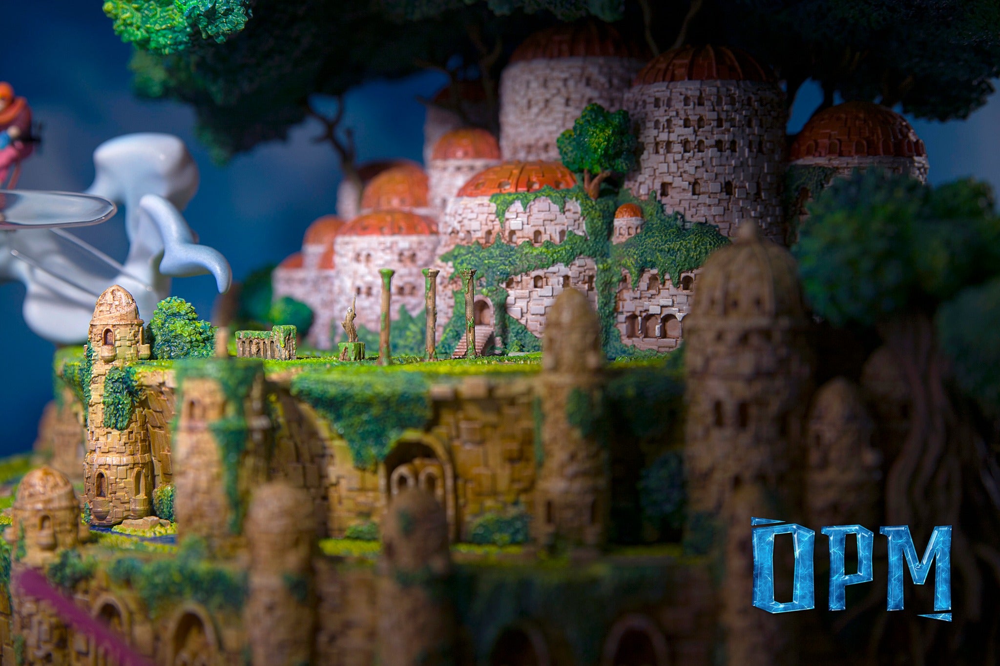 Laputa Castle in The Sky opm studio resin statue opm studio anime figure