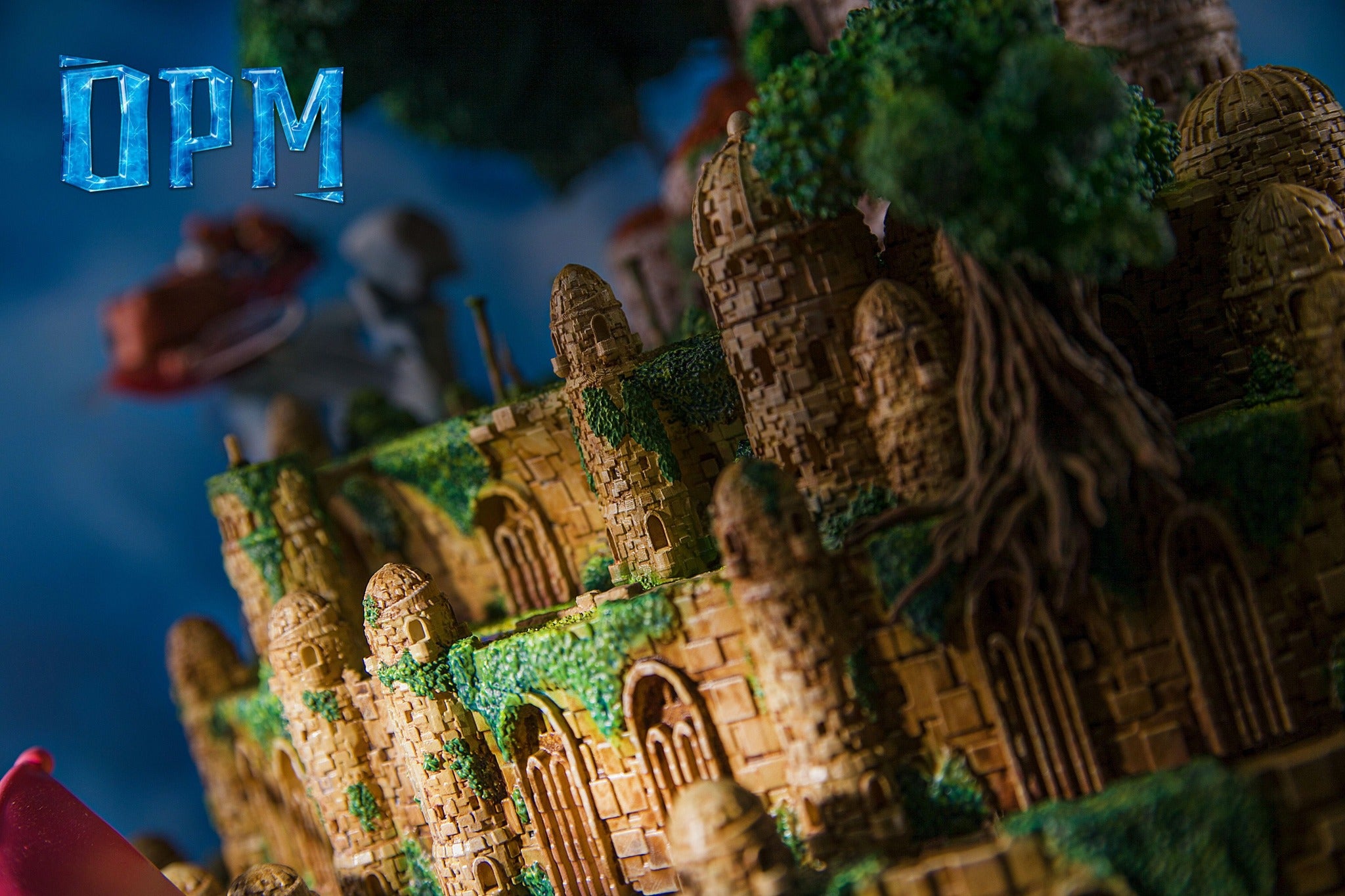 Laputa Castle in The Sky opm studio resin statue opm studio anime figure