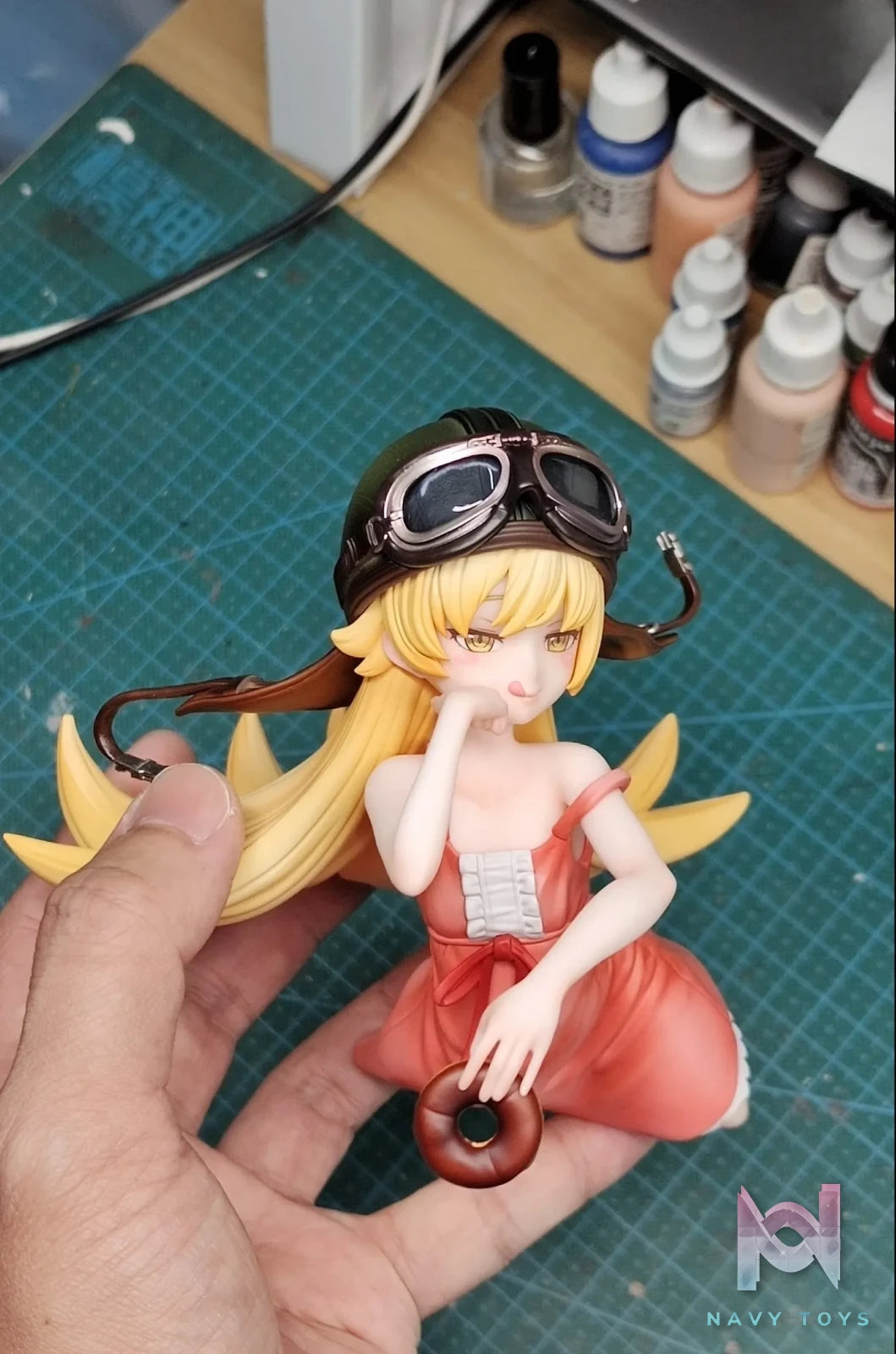 QuietArt Studio – Shinobu Oshino Pink Dress Bakemonogatari
